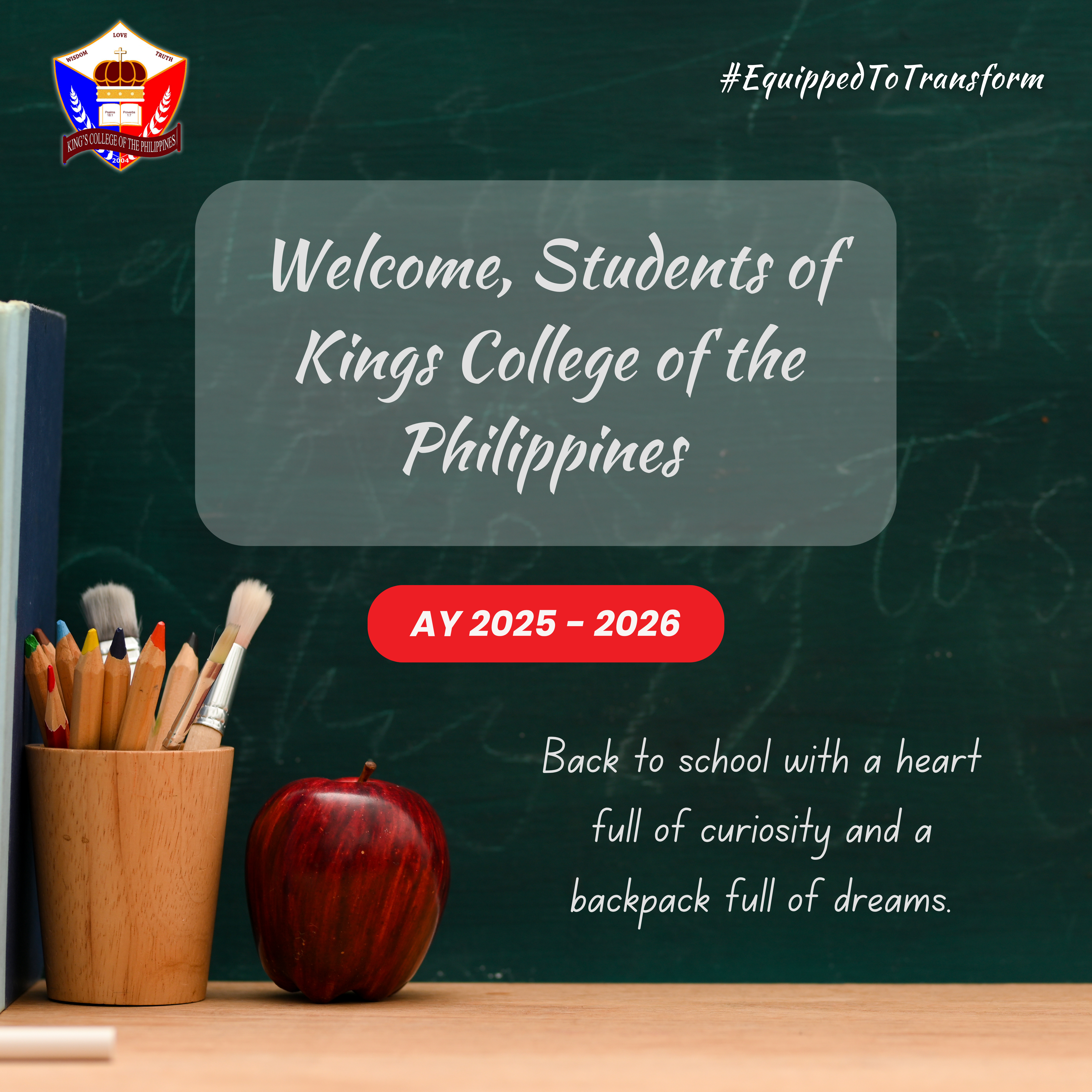 📚 Welcome Back to School, KCPians!