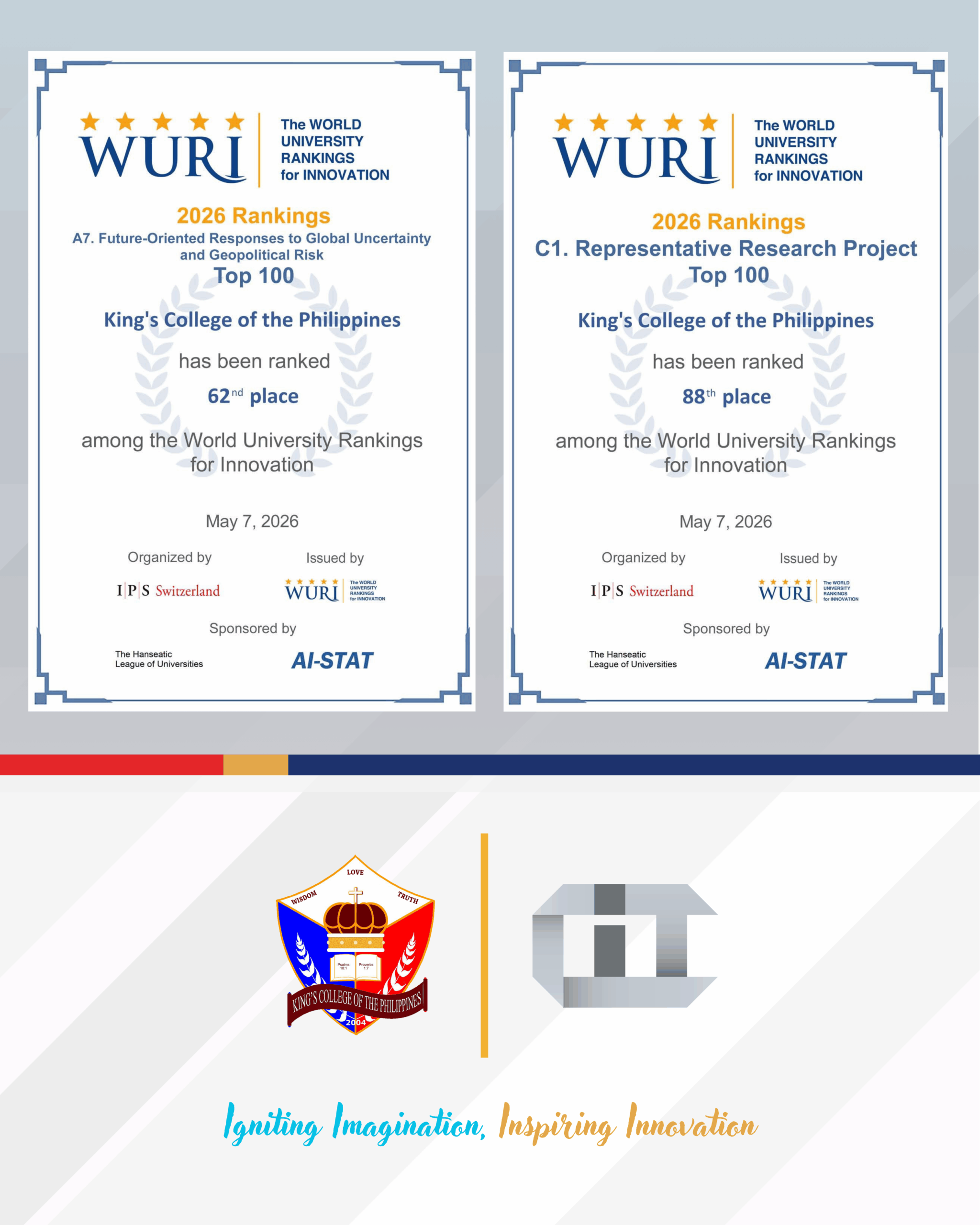 CIT Initiatives Among Contributors to KCP’s WURI 2026 Recognition