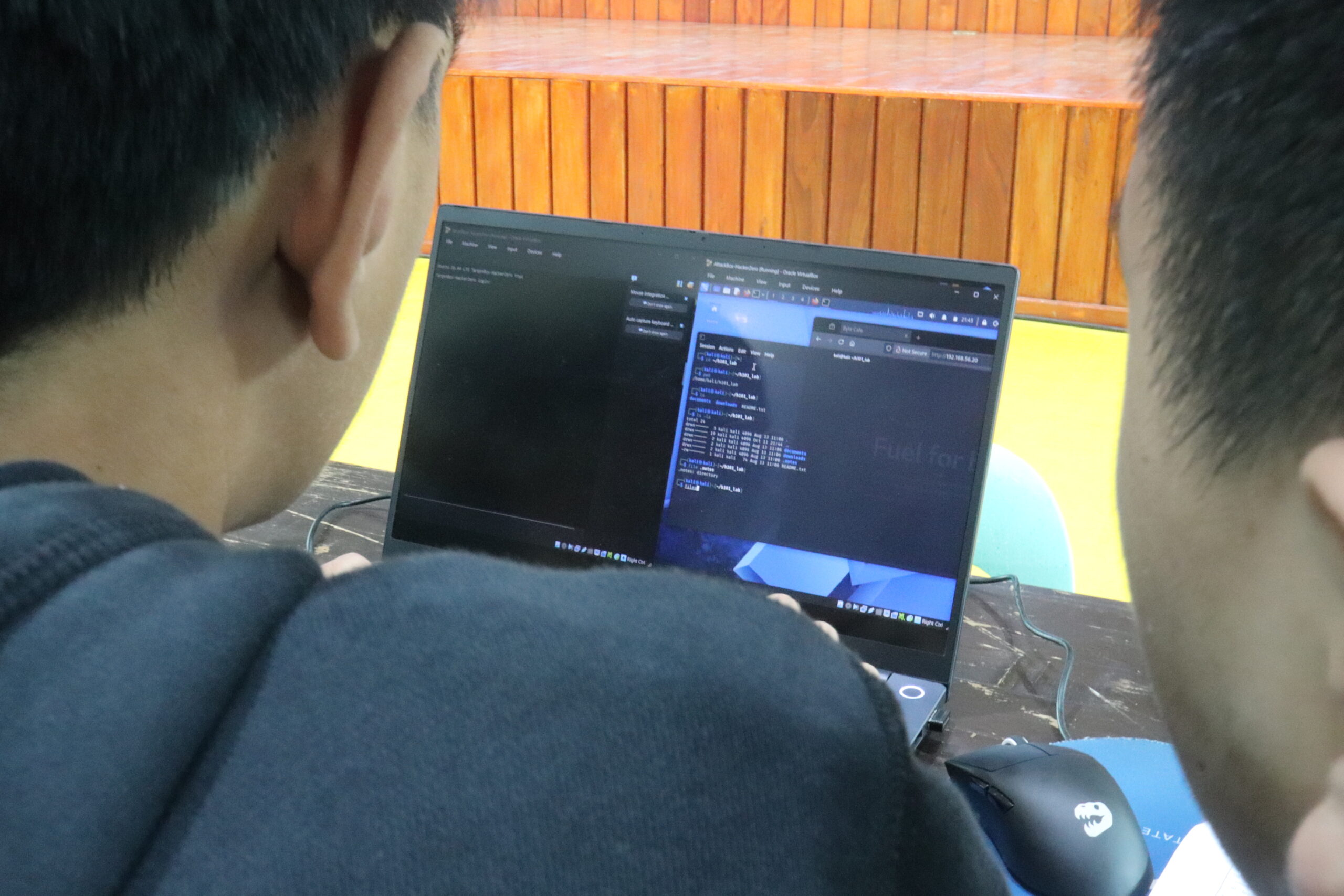 Hack Code Connect event at KCP Ebenezer Gymnasium